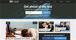 Desktop Screenshot of consumerhacks.com